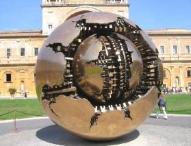 esfera dentro do Vaticano esfera
